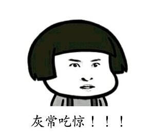吃惊脸