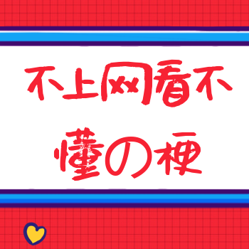 不上网看不懂的梗