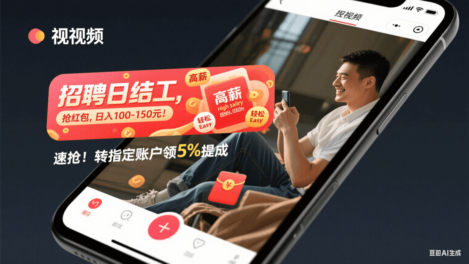 “抢个红包被刑拘?!” 警惕电诈”工具人”:贪小便宜吃大亏