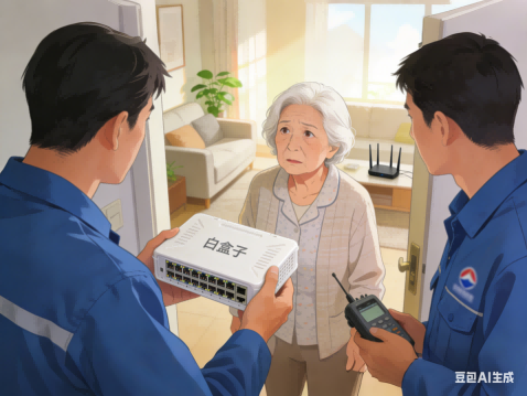 央视起底“免费升级宽带”骗局:警惕上门安装的“白盒子”