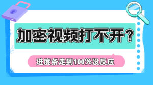 MISUO 加密视频打不开怎么办？进度条走到 100% 后没反应的原因与 3 步解决方法