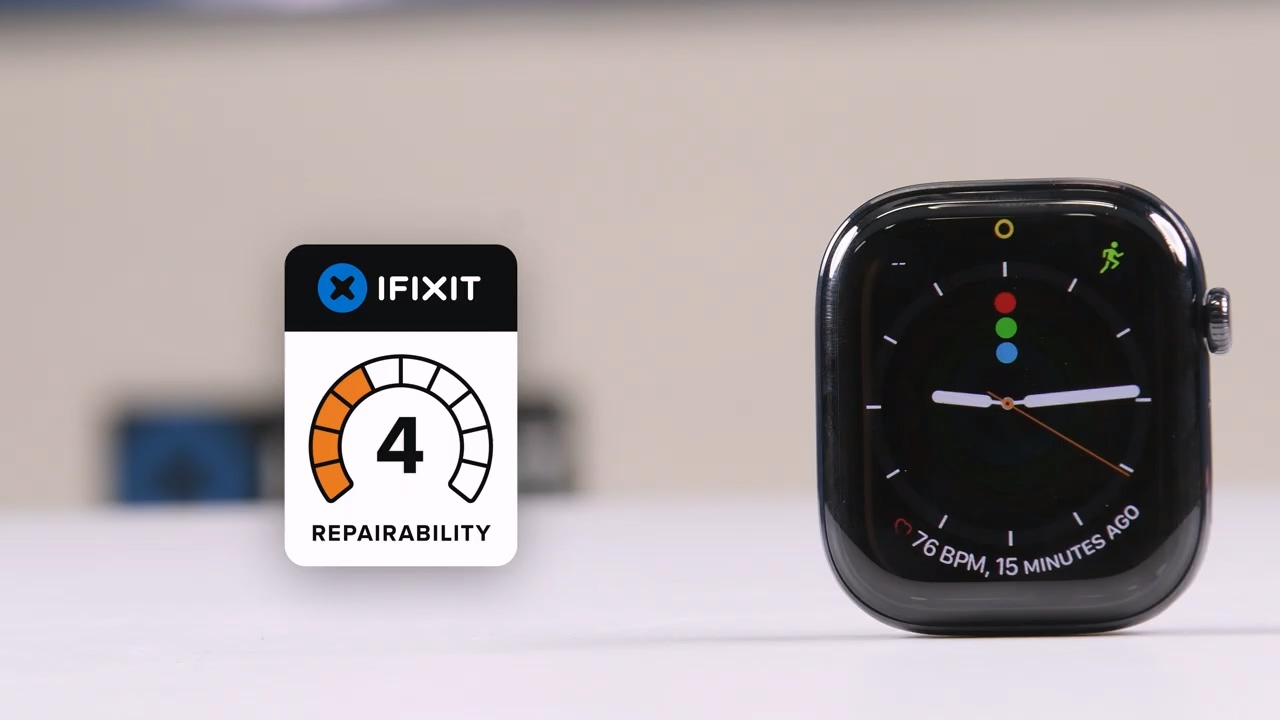 iFixit 拆解 Apple Watch Series 12 与 Ultra 4:电池更好拆,屏幕仍是难关