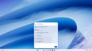微软推送 Win11 预览版更新：Experimental 频道测试新搜索与电池小组件